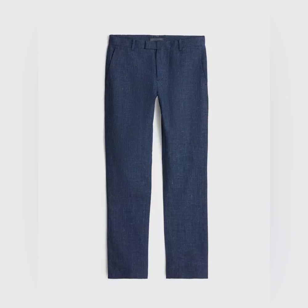 John Varvatos Mercer Pants Ink Blue Sz 54, Waist approx 36 in NEW NWT Reg $348